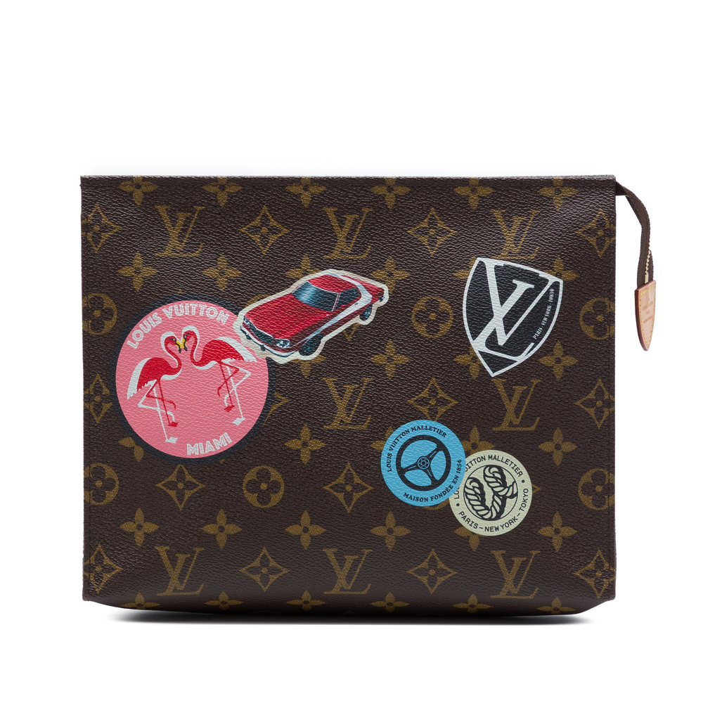 Pre-Loved Louis Vuitton Monogram World Tour Toiletry Pouch 26